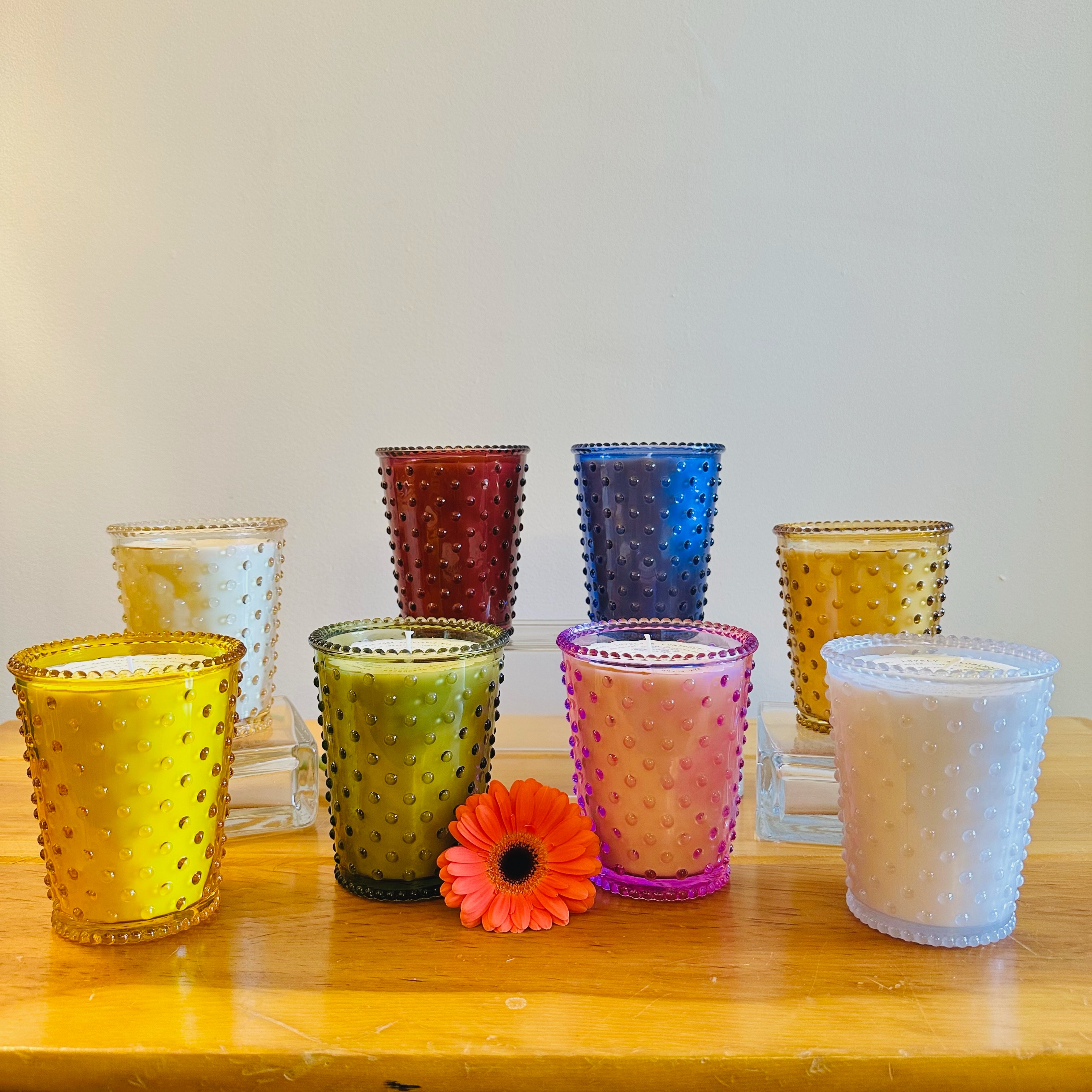 Hobnail Candles